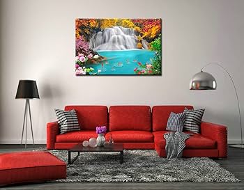 魚の水彩画額縁付き Amazon.com: Zzbakress 4 Ps Vintage Beach Wall Decor Wooden